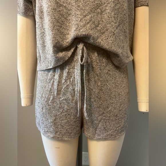 Knit Short and Tee Lounge Set - Picture 3 of 5